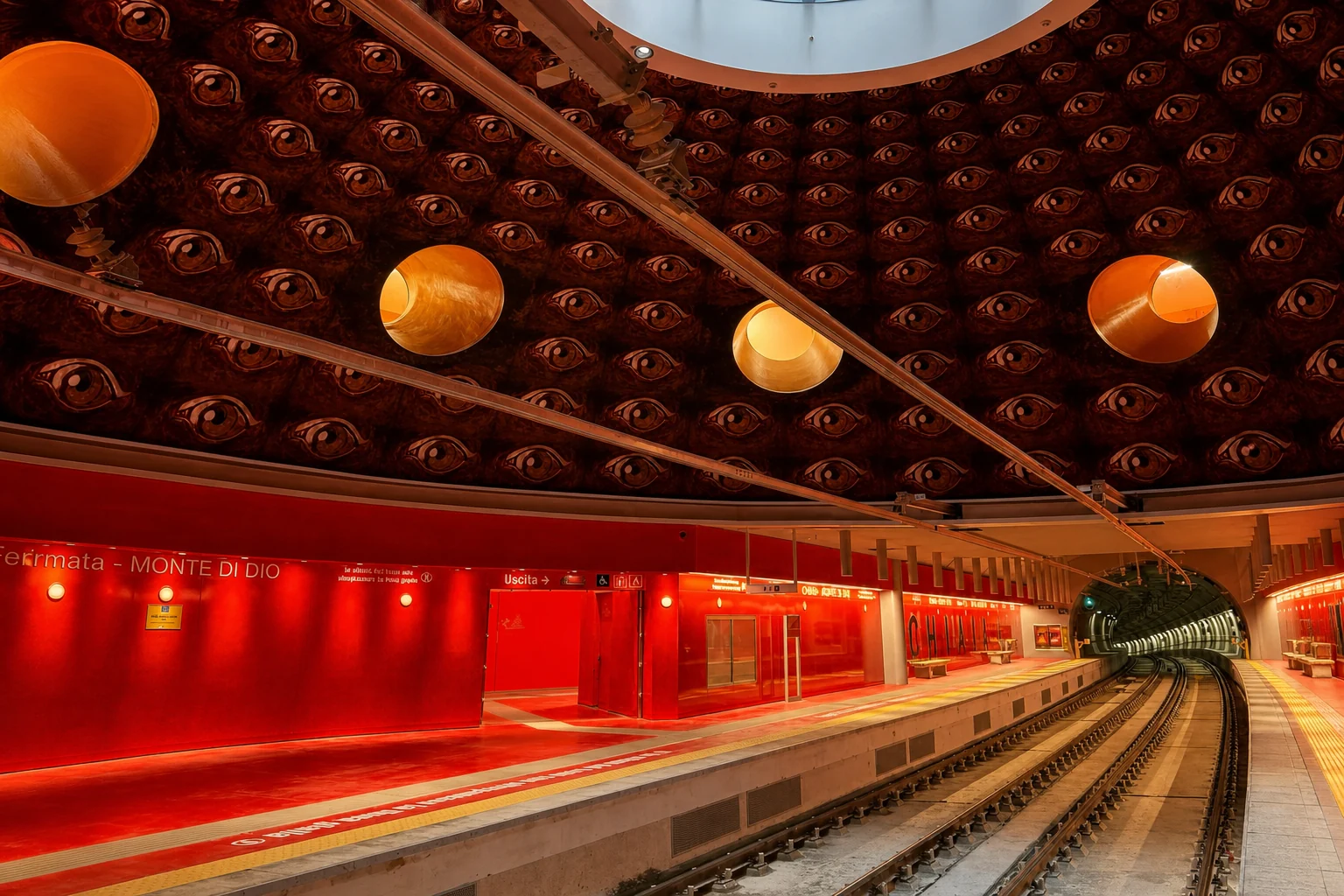 Stazione Chiaia Monte di Dio della Linea 6 della metropolitana di Napoli